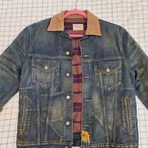 Polo Ralph Lauren distress denim jacket